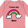 thumbnail image 4 of Inktastic I Love my Mom Boys or Girls Long Sleeve Baby Bodysuit, 4 of 5