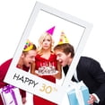 thumbnail image 4 of MasteelfCA Happy 30th DIY Paper Picture Frame Cutouts Photo Booth Props for Birthday Party, 4 of 7