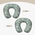 thumbnail image 3 of KLL Retro Rooster4 Pattern Memory Foam Cervical Neck Pillow Versatile U-Shaped Pillows for Home/Office/Camping/Travelling/Soft Washable Cover, 3 of 8