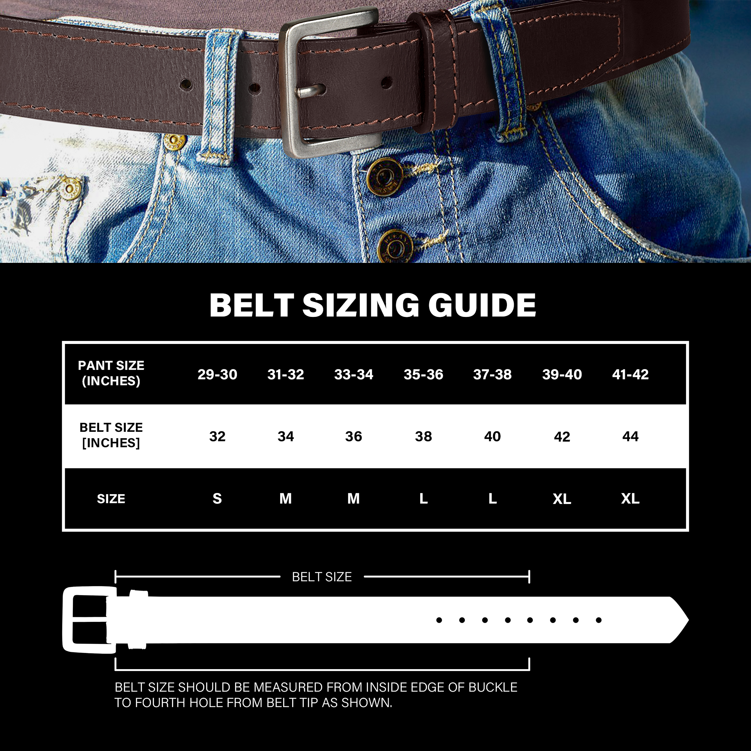 Wrangler Men's Leather Belt photo 3