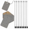 thumbnail image 1 of Clothing Price Tags with Hang Tag Strings, 1000 Count Unstrung Marking Labels for Apparel, 1 of 5