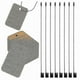 thumbnail image 1 of Clothing Price Tags with Hang Tag Strings, 1000 Count Unstrung Marking Labels for Apparel, 1 of 5