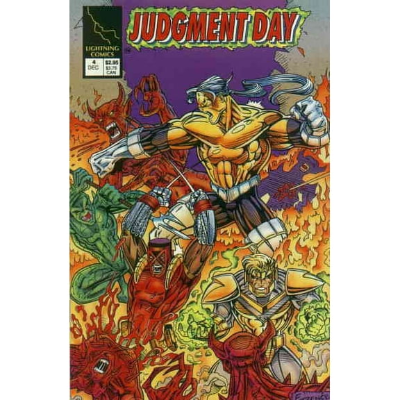 Judgment Day (Lightning) #4 VF ; Lightning Comic Book