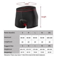 thumbnail image 3 of Men Cycling Underwear Shorts Breathable Gel Padded Mtb Biking Riding ShortsXL, 3 of 5
