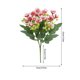 thumbnail image 4 of 2pcs Flores de cerezo artificiales decoración del hogar, decoraciones de atmósfera de boda, flores falsas, rosa, 4 of 5