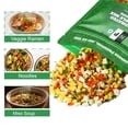 thumbnail image 7 of NPG Dehydrated Vegetable Mix with Tofu 9 Oz, No Added Salt Vegan Soup Add Ins & Ramen Toppings - Dried Veggies with Carrot, Shiitake Mushrooms, Green Onion, Corn, Tofu Skin, Tofu, Green Peas, Cabbage, 7 of 7