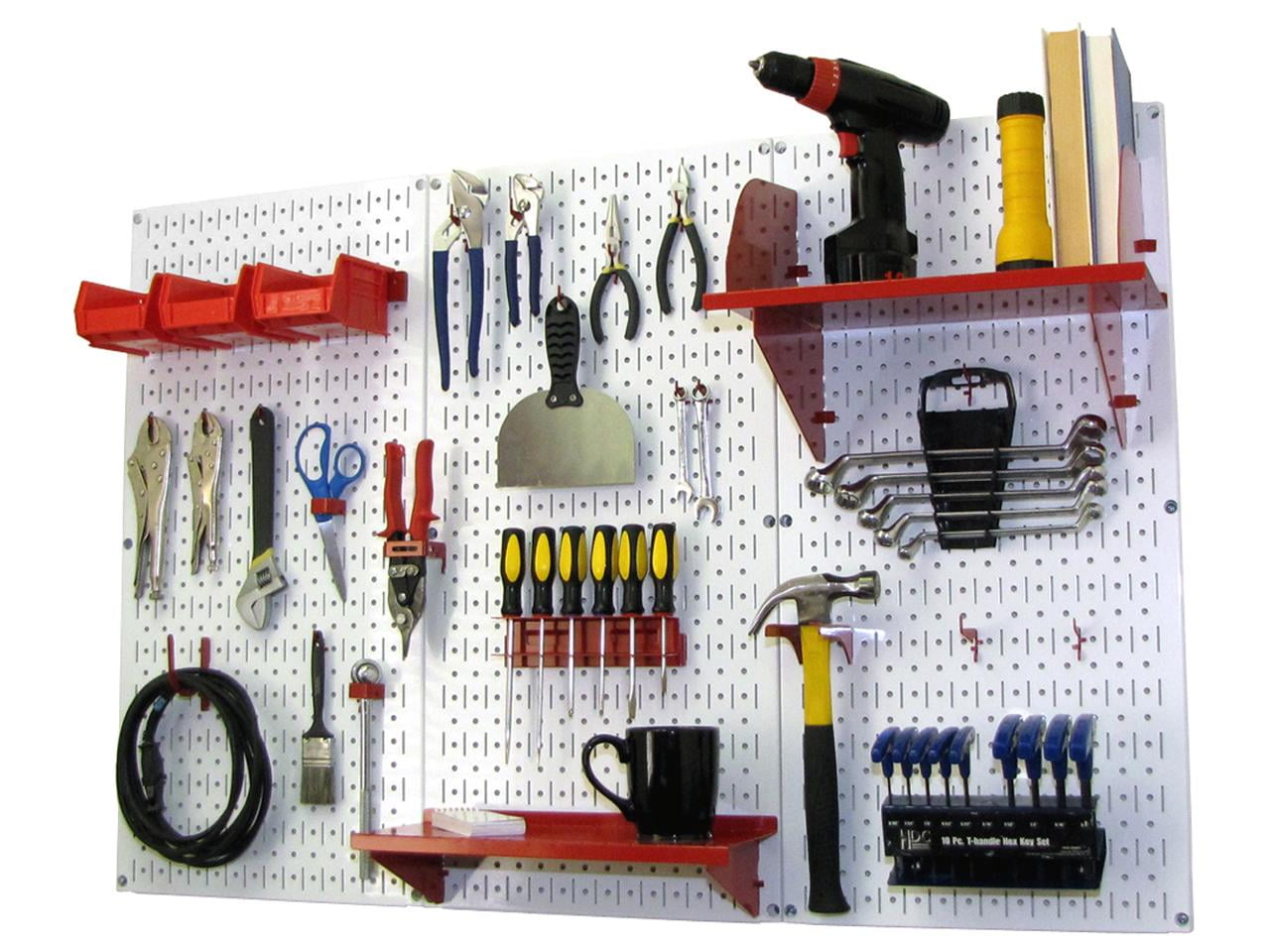 Pegboard Organizer Wall Control 4 ft. Metal Pegboard Standard Tool
