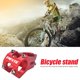 thumbnail image 5 of Ciclismo Vástago de bicicleta de 318 mm Vástago de manillar corto para bicicleta de carretera MTB de aluminio de 45 mm (rojo) Ehuebsd Para estrenar, 5 of 8