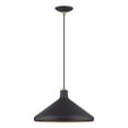 thumbnail image 6 of 41179-07-Livex Lighting-Geneva - 1 Light Pendant-15 Inches Tall and 15.25 Inches Wide-Bronze/Antique Brass Finish, 6 of 14