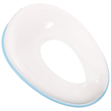KALLORY Soft Toddler Potty Seat Round PP Sky Comfortable Non- Toilet Trainer for Home Use 1 Piece