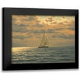 thumbnail image 1 of Adamov, Alexey 24x19 Black Modern Framed Museum Art Print Titled - Sail on the Sea, 1 of 5