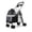 Light Grey, variant on Lanzxjv 4 Wheels Dog Cat Stroller, Outdoor Travel Pet Folding Stroller, Dog Cat Cage Stroller with Cup Holder, Visible Window for Medium Small Dog