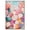 Silver Frame, variant on Oceanic Shells I Canvas Modern Color Abstract by Art Remedy, White Frame, 10" x 15"
