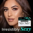 thumbnail image 2 of Ardell Natural Lashes False Eyelashes Sexies Black (4 pack), 2 of 3