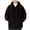 Black, variant on GigrtiJin Mens Fall Winter Zip up Hoodies Long Sleeved Hooded Cardigan Drawstring Sweatshirts Coat with Pockets