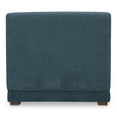 thumbnail image 4 of Moe's Home Collection Fraser Slipper Chair Fabric Blue, 4 of 7
