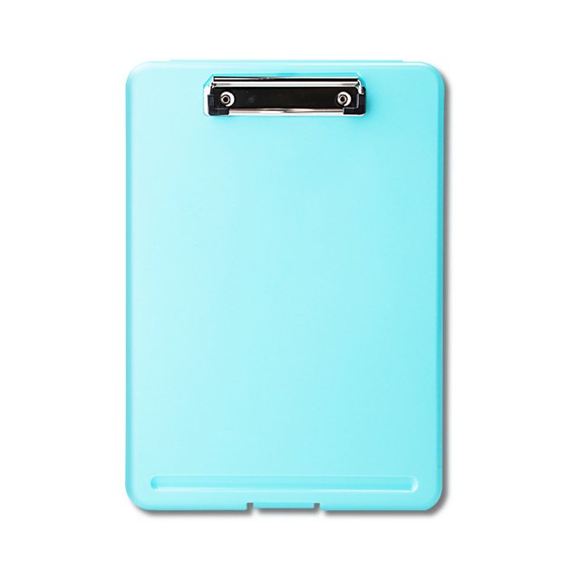 Tablero de clips Plástico Ahorro de espacio Tablero de clips de papel Papelería Regalo para documentos de prueba Verde