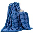 thumbnail image 1 of Mantas con patrón 3D: manta decorativa cálida, súper suave, esponjosa y acogedora para cama, sofá, camping, viajes, 1 of 5