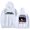 White, variant on Lil Tecca The Dopamine Experience North America Tour Hoodie Unisex Long Sleeve Fashion Pullover Sweatshirt