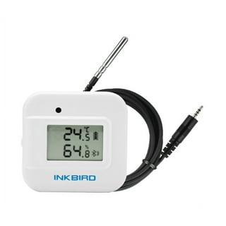 INKBIRD Wireless Waterproof Temperature Gauge Thermometer Hygrometer with 3  Remote Sensors ITH-20R Accurate Display for House Room Kitchen Courtyard  Brewhouse Public Places 
