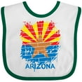 thumbnail image 3 of Inktastic Graffiti Arizona State Flag Boys or Girls Baby Bib, 3 of 4