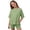 Green, variant on Girls' Summer Casual Two Piece Loose Side Opening Shirt And Cycling Shorts Suitable For 5 13 Years Casual Summer Sets,Little Kid ,Size 5-6 Years/(Pink)