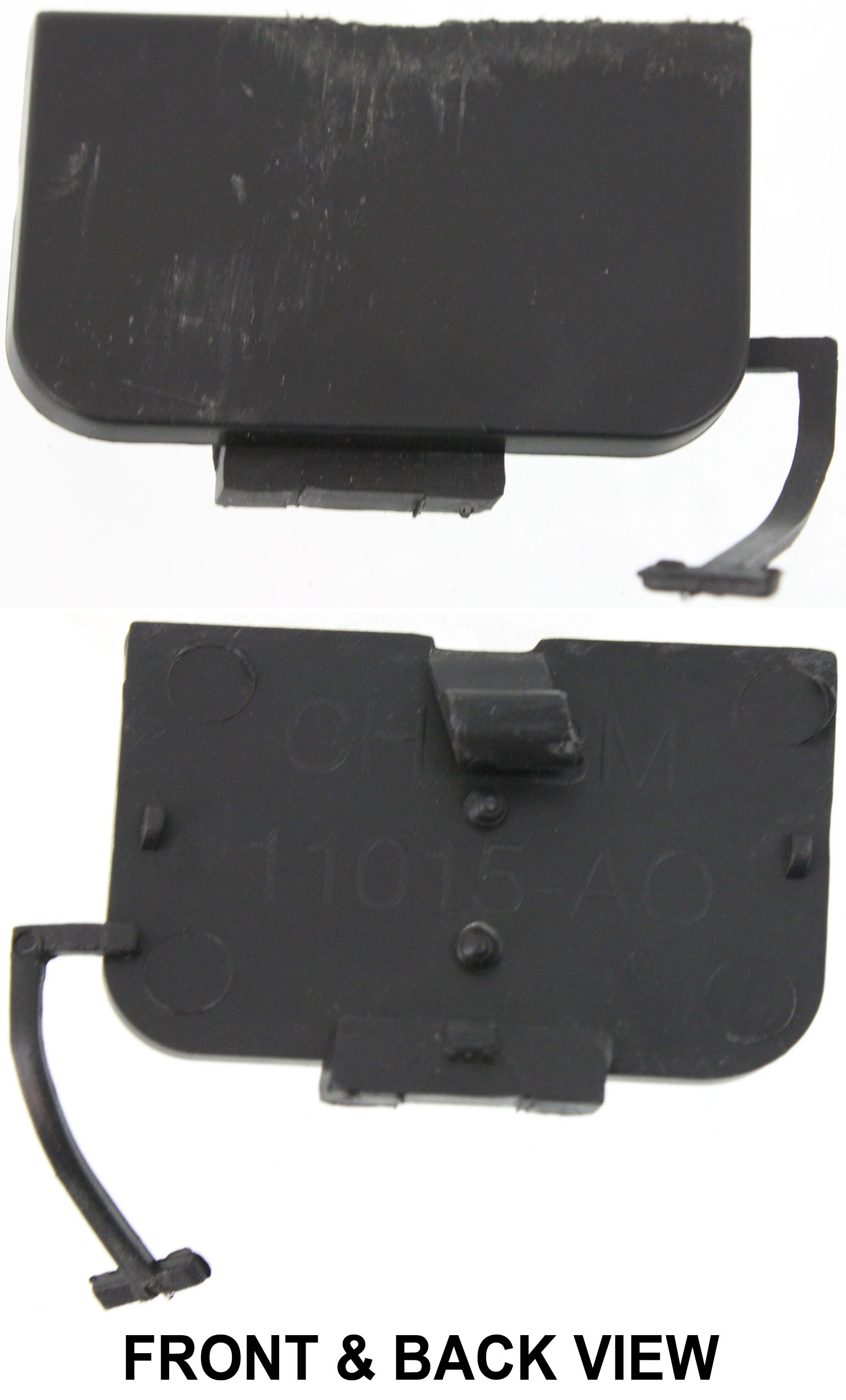 Tow Eye Cover Compatible with 2002 BMW 325i; 2003 BMW 330i Paint to Match