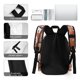 thumbnail image 5 of Hombre de Jengibre-theme Backpack, Campus style schoolbag Bookbag with Adjustable Shoulder Straps And Large Zip Compartment, Unisex Travel Bags.42x30x15cm, 5 of 6