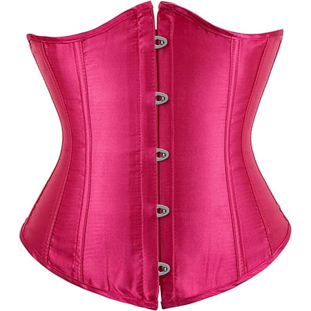

QWZNDZGR Women s 9427 Lace Up Boned Underbust Waist Trainer Corset