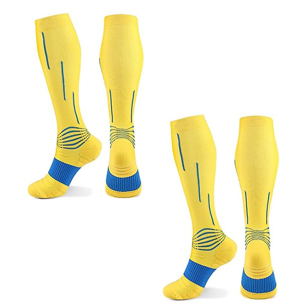 style 1 Calcetines de compresión, calcetines deportivos médicos para piernas para recuperación de lesiones y alivio del dolor, protección deportiva