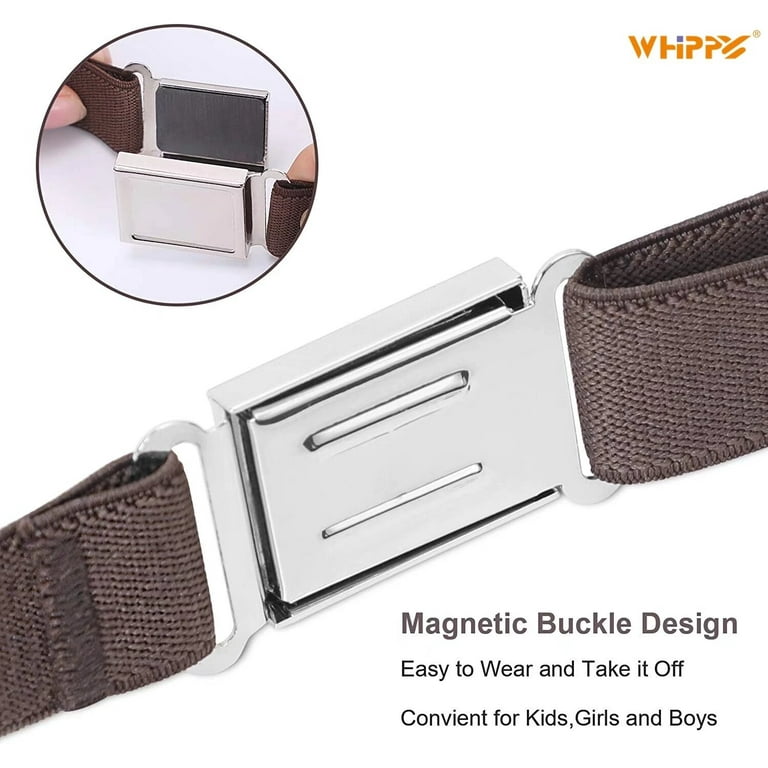 WHIPPY Children's Adjustable Elastic Belt with Easy Magnetic