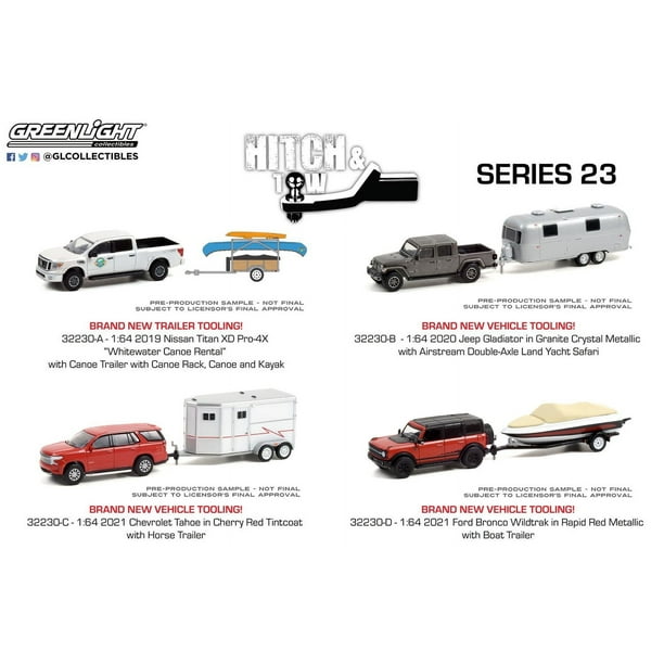 ミニカー Greenlight 1/64 HITCH & TOW 0ec03896-9a00-4c92-978d-