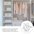 thumbnail image 2 of 100pcs Glass Shelf Holder Plastic Shelf Support Pegs Shelf Pin for Cabinet, 2 of 8