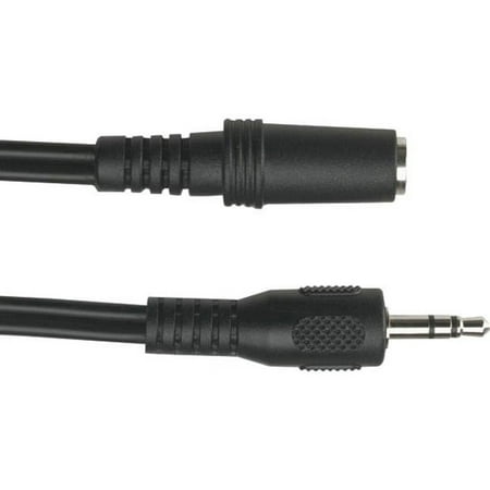 UPC: 0822088058144 | Black Box Stereo Audio Cable – 3.5-mm  Male/female  10-ft. (3.0-m) (EJ111-0010)