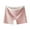 Pink, variant on Ohufall Womens Cotton Boxer Underwear Solid Color High Waist Full Coverage Boyshort Panties Stretchy Comfortable Tummy Control Briefs