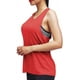 thumbnail image 4 of Camisetas de entrenamiento para mujer, camisetas deportivas de yoga, camisetas largas sin mangas, ropa de entrenamiento de gimnasio Adepaton LRWJ021-20, 4 of 5