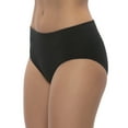 thumbnail image 2 of Felina Pima Cotton Hipster - Seamless Cotton Underwear for Women - Soft and Breathable Womens Underwear (Black, X-Large), 2 of 4