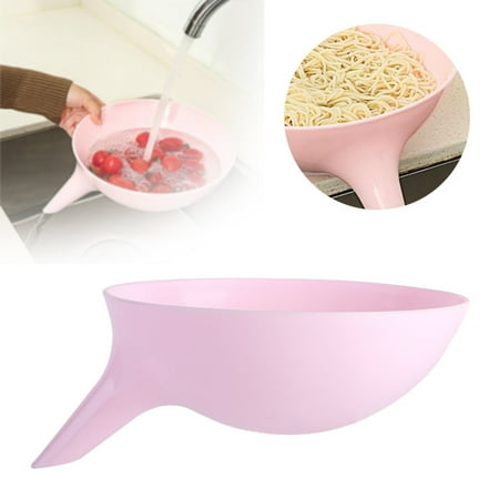 

GZJCKJY Drain Rack Multifunctional Drain Bowl Creative Drain Basket Non Slip High Capacity Household Kitchen Sink Vegetable Water Basket