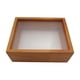 thumbnail image 4 of Marco de caja de sombra Marco de fotos Adorno de escritorio Flor prensada de madera decorativa 8 pulgadas, 4 of 9