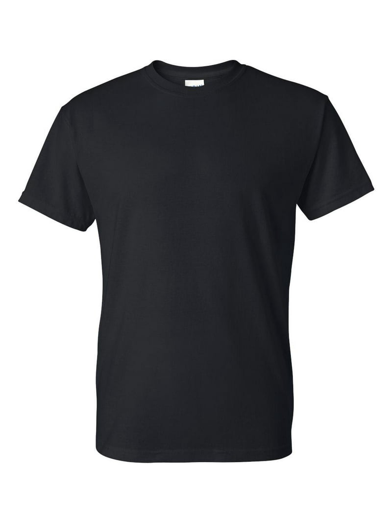 KUZIRA XL Tシャツ GILDAN 黒 Gildan 4XL Black DryBlend T-Shirt - Classic Fit, Cotton/Polyester