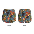 thumbnail image 5 of Lsque Mario Printed Women's Running Shorts with Liner Pockets,Elastic Quick Dry Workout Athletic Gym Yoga Shorts,Womens High Waist Shorts-Small, 5 of 9
