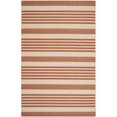 thumbnail image 1 of Safavieh Courtyard Terracotta Indoor Outdoor Rug - 5'3" x 7'7", 1 of 4