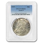 1830 Capped Bust Half Dollar MS-62 PCGS (Small 0)