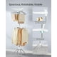 thumbnail image 4 of Tendedero de ropa SONGMICS, 191 cm, plegable, 6 brazos giratorios, 4 of 6