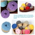 thumbnail image 4 of DALX Knitting Yarns Medium Thick Hand-knitting Crochet Thread for Baby Scarf Crocheting Hat Weaving Supplies, 4 of 9