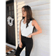 thumbnail image 4 of Camisetas Sin Mangas con Cuello en V para Mujer, Color , Talla S, 4 of 6