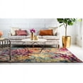 thumbnail image 5 of Contemporary Zhale Collection Area Rug 6' Square - Multi, 5 of 5