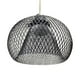 thumbnail image 4 of Pantalla de lámpara colgante de hierro, pantalla hueca para restaurantes, dormitorio, pasillo negro esférico Yuyangstore Pantalla tejida, 4 of 8