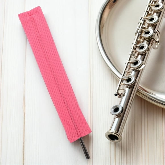HAMPPLIES 1Jgo Conjunto De Y Para Limpieza Diaria De Flauta Con Microfibra Antistática Rosa