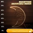 thumbnail image 4 of UPONRAY Love You to the Moon and Back Neon Signs, 13.8"*11" Dimmable & USB-Powered LED Neon Light, Stylish Wall Decor as gifts for Valentine's Day, Birthday, Family, Lover, Children, 4 of 8